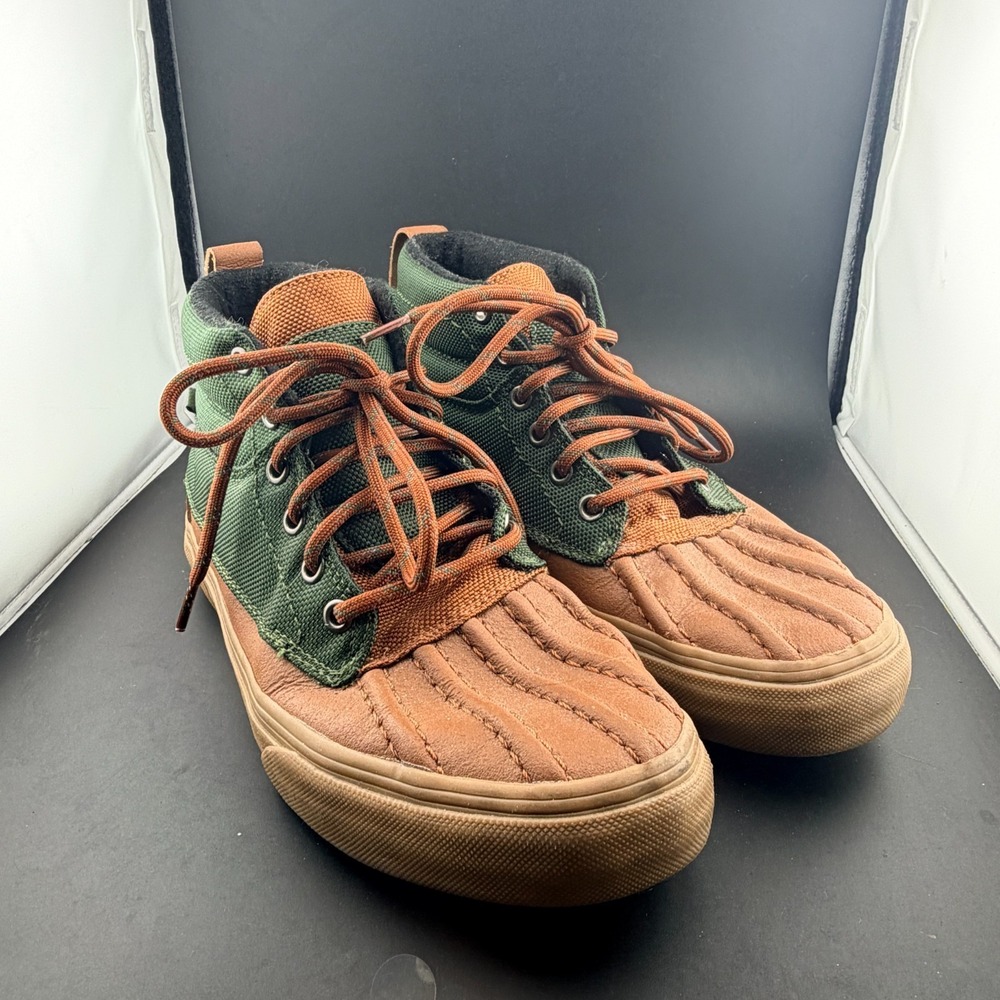 Vans Sk8-Hi Del‎ Pato MTE Unisex M7.5/W9 Skateboard Shoes Kombu Green Sneaker